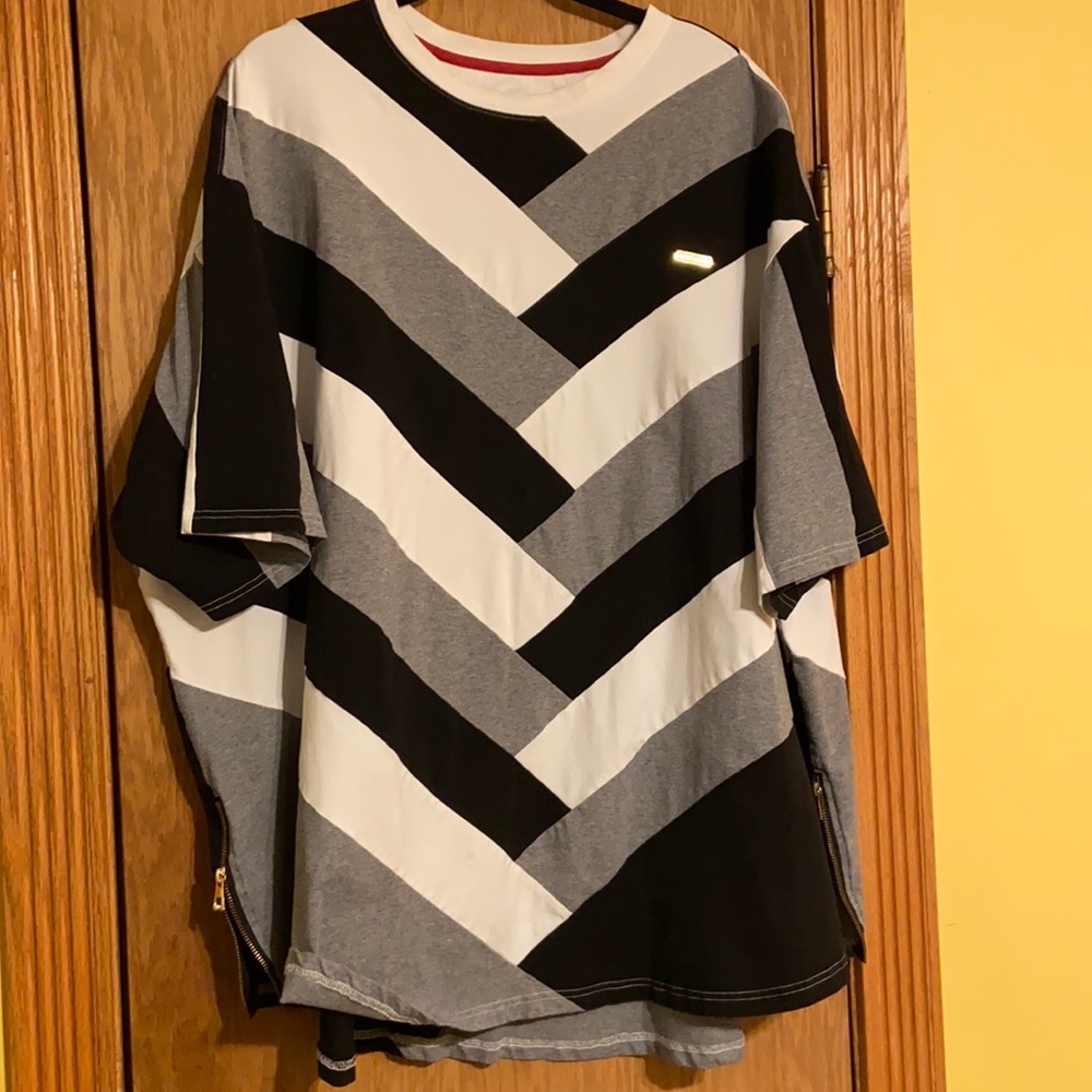 Side Zipper T-Shirt